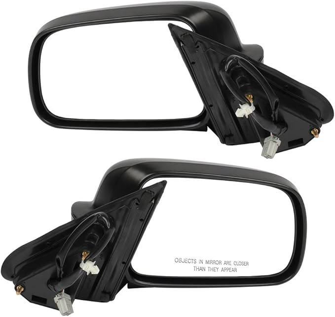 cciyu Repalcement Driver Side and Passenger Side Mirrors With Power Adjustment