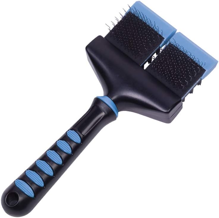 Nobby Comfort Line Flexible Brush Double 2 Heads, Blue