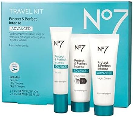 No7 Protect & Perfect Intense Advanced Travel Kit - Pack of 2