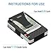 Carbon Fiber Minimalist Wallet for Men - RFID Blocking Credit Card Holder Metal Wallet- Money Clip Slim Front Pocket
