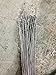 Baling Wire 14 foot long 14 Gauge 250 Piece Bundle Single Loop Galvanized, Cavert Baler Wire 14-0-14GA SLBT/125, Package of 250