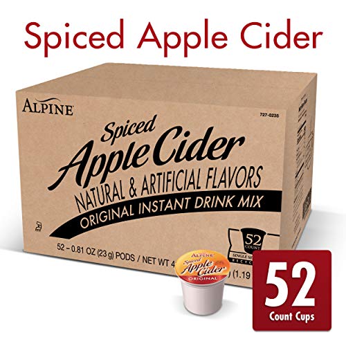 Alpine Original Spiced Apple Cider Single Serve Cups, Apple Original