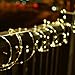 Lalapao Christmas Rope Lights 120 LED Battery Operated Fairy String Lights Waterproof Outdoor lights decorations Timer Decor for Indoor Garden Patio Lawn Holiday Bedroom Wedding Party (Warm White)