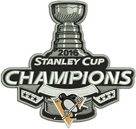 2016 STANLEY CUP FINAL CHAMPIONS PATCH PITTSBURGH PENGUINS NHL OFFICIAL CHAMPS