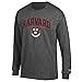 Elite Fan Shop Harvard University Long Sleeve Tshirt Varsity Charcoal - XL