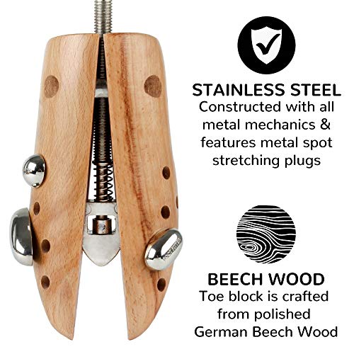 FootFitter Heavy Duty Premium Professional Boot Width Stretcher