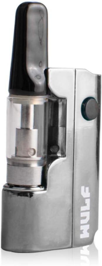 Wulf Mods Micro Plus+ 4-Temp Portable Cartridge Battery (Silver Tech)