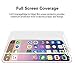 FOOING WCH9131 iPhone X Screen Protector Tempered Glass 9H Hardness Ultra-Thin Full Coverage Crystal Clear Scratch Resistant Bubble-Free Anti-Fingerprint for Apple iPhone X White