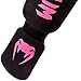 Venum Kontact Shinguards - Black/Neo Pink, One Size