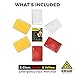 EMERGENCY RAIN PONCHOS- BULK PACK OF 6 FOR ADULTS- Perfect For Any Weather Situation - Best Disposable Waterproof Poncho For Festivals, Disney and Camping - One Size Fits Most Men And Women