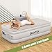 Giantex Twin Air Mattress with Built-in Pump, Double High 18″ Elevated Raised Airbed for Guests and Camping, Premium Coil Beam Tech, Blow Up Air Mattress for Home Outdoor, Inflated Sizethumb 1