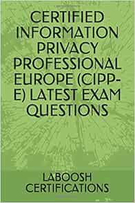 CIPP-E Ausbildungsressourcen