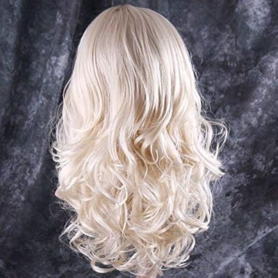 Amazon Com Beron 24 Stylish Long Curly Blonde Hair Wig Party