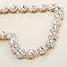 Bridal Headbands for Wedding Women Rhinestone Headdress with Ribbon Silver