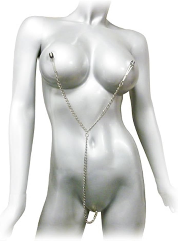 Master Series Anais Y-Style Nipple to Clit Vice, Silver - Image 4