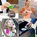 Cellphone Card Holder Back Wallet, JINYEXUAN 8 pcs Colorful Silicone Adhesive Stick-on Credit Card ID Card Keeper with 2 Hang Ropes