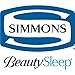 Simmons Beautysleep Foldaway Single Guest Bed Cot with Memory Foam Mattress (Single)