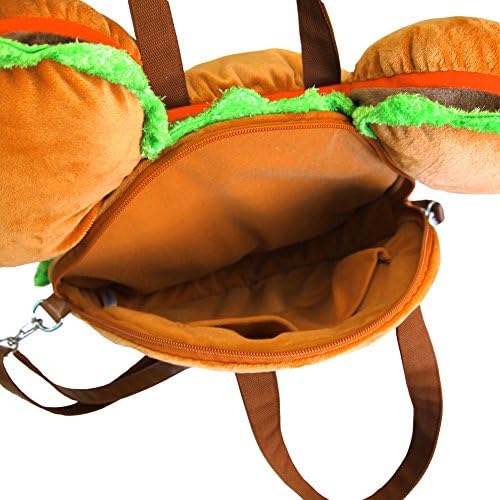 Amazon ミッキー シェイプ ハンバーガー バッグ トート ショルダー バッグ 鞄 ミッキー マウス ミッキーバーガー 東京 ディズニーリゾート限定 ディズニー グッズ お土産 Disney Y バッグ 財布 おもちゃ