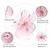 SAFERIN Fascinator Hat Feather Mesh Net Veil Party Hat Flower Derby Hat with Clip and Hairband for Women (TA1-Pink Feather2)