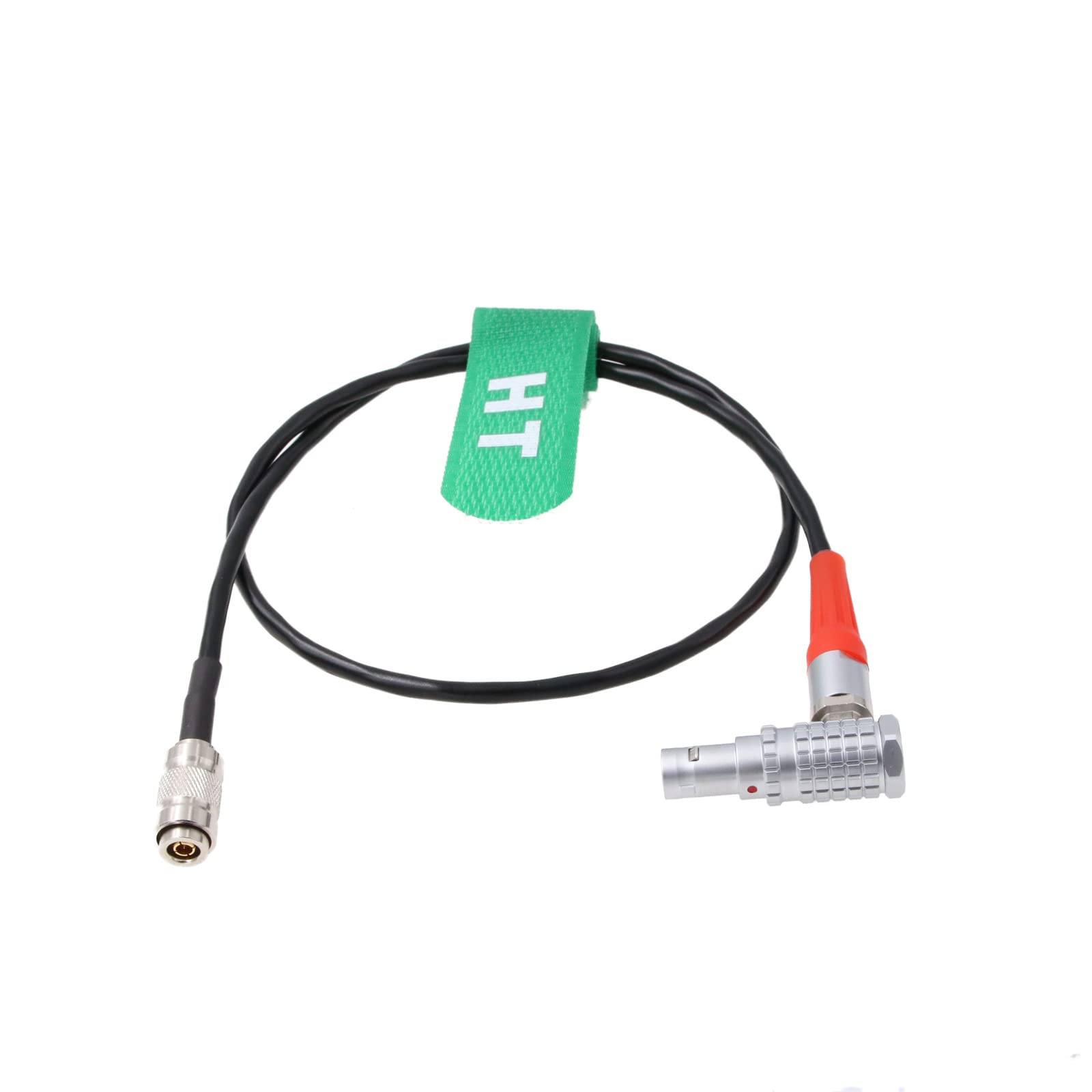 HangTon Timecode Cable Right Angle 0B 5 Pin Output to UltraSync ONE DIN1.0/2.3 for ARRI Alexa Camera NanoLockit Sound Devices (5pin angled to DIN)