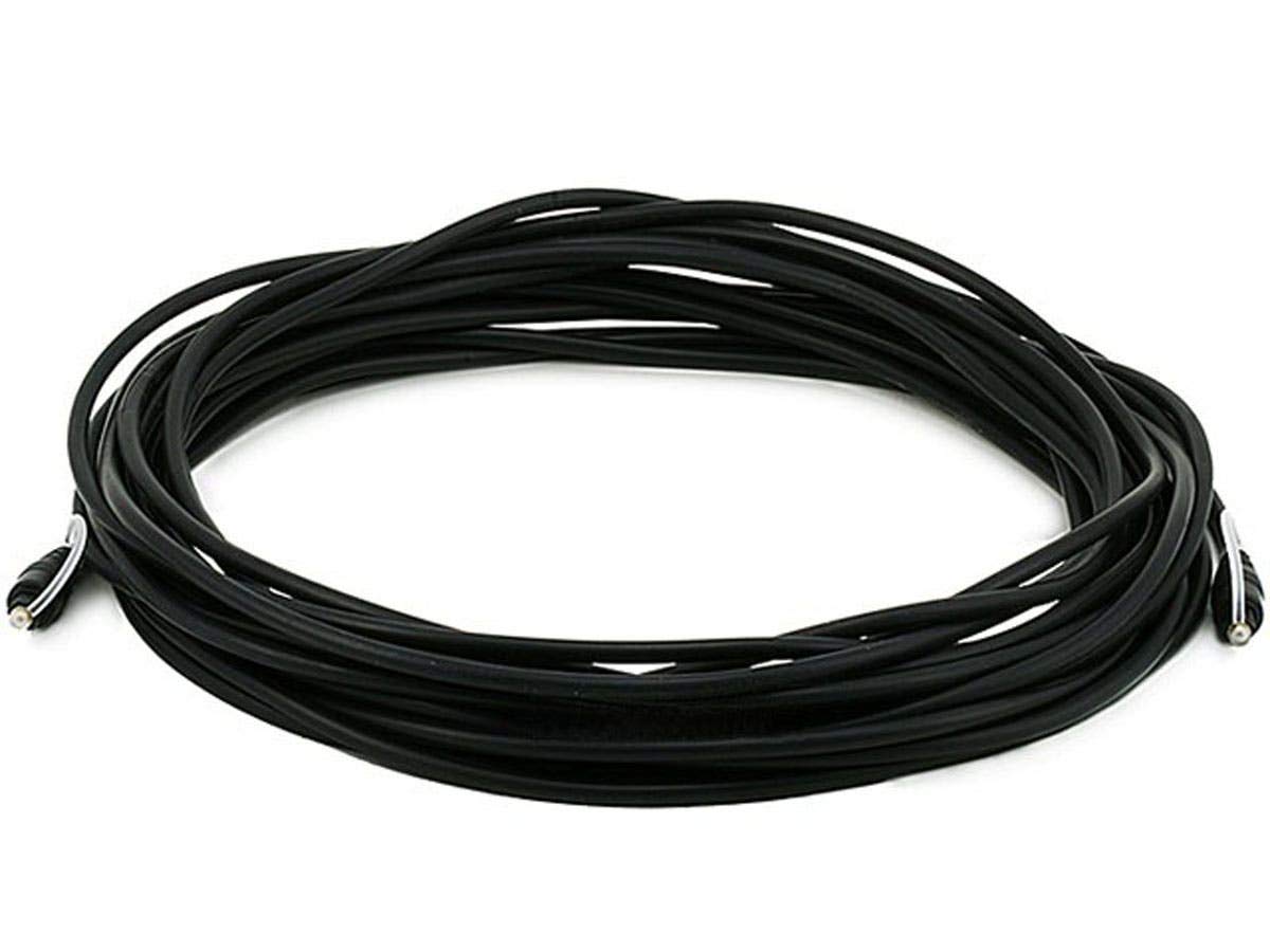 Monoprice 35ft Optical Toslink 5.0mm OD Audio Cable — image 1