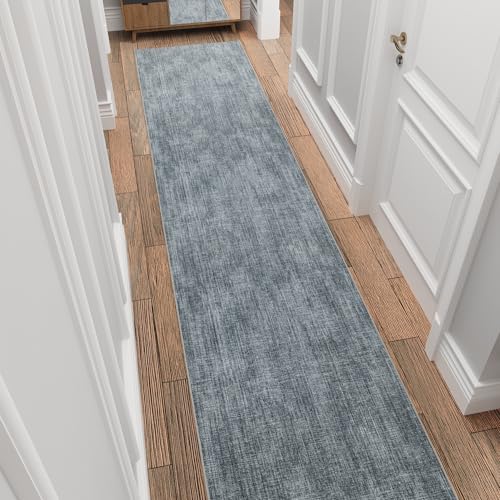 Ottomanson Aisle Runner Rug 2'7" x 52' – Soft Non-Slip Rug, Low Pile Carpet for…