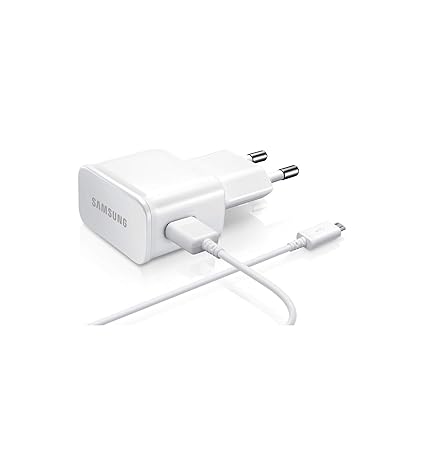 Samsung Modulares Netz Ladegerät - 2 Ampere - Weiß - Micro USB - Ladeadapter + USB Kabel
