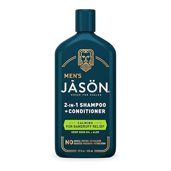 JASON MEN’S CALMING 2-IN-1 SHAMPOO AND CONDITIONER, 12...