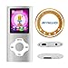 Mymahdi Digital Compact and Portable MP3 / MP4 Player supports 64 GB Micro SD Card with Photo Viewer, E-Book Reader and Voice Recorder and FM Radio Video Movie Silver