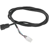 Nirakoka 5 Foot 6 Pin Controller-to-Motor Harness #70120053 | Male-to-Female Harness Assembly for In-Wall Slide-Out Systems - Fits 5th Wheel RVs/Travel Trailers/Motorhomes