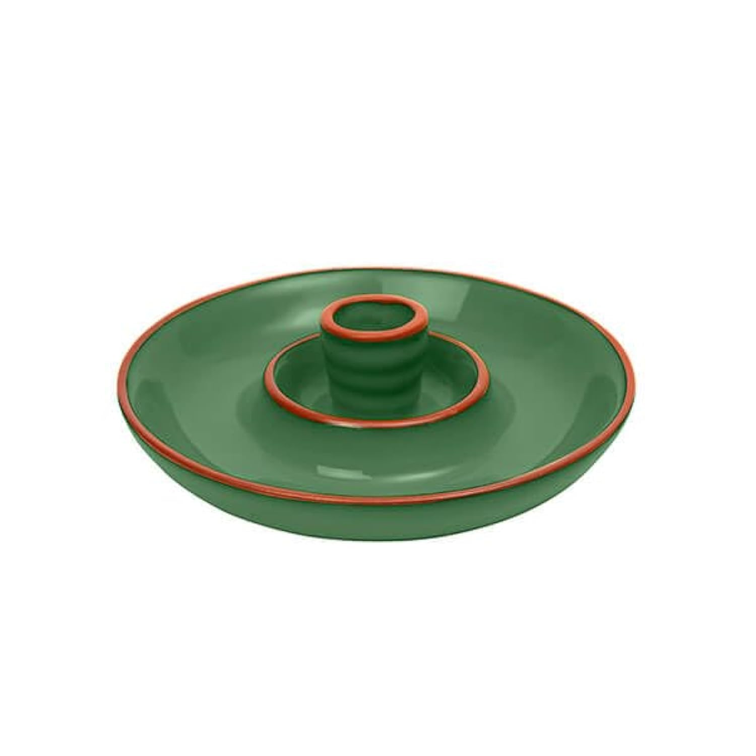 Dexam Sintra Glazed Terracotta Olive Dish - Green