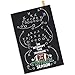DII Football Decorations for Home & Kitchen Game Day Party Décor, Dishtowel Set, 18x28, Eat Drink Watch, 3 Piece