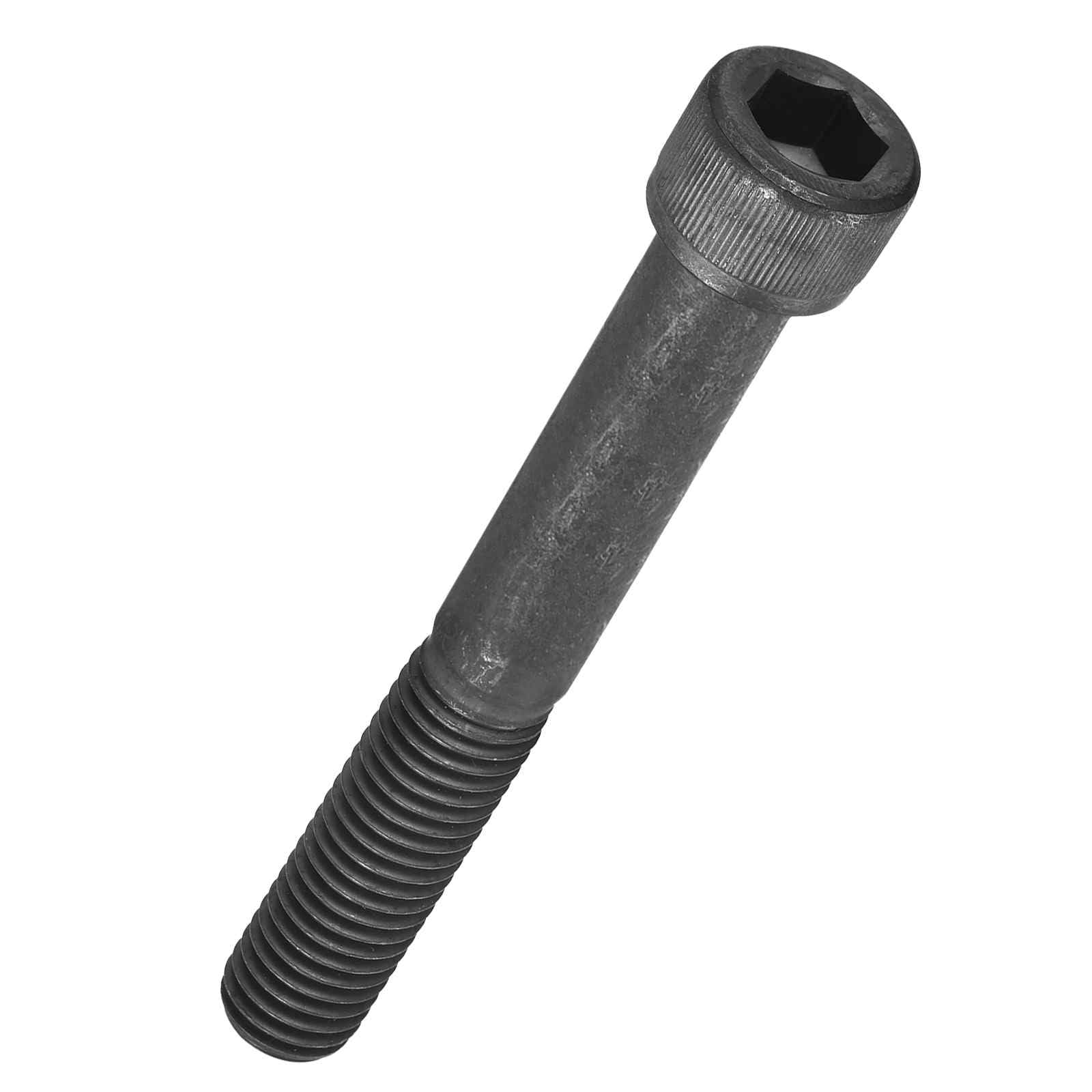 Kozelo 4pcs Socket Head Cap Screws - [M12-1.75 x 90mm] Alloy Steel Black Oxide Grade 12.9 Internal Hex Screw Full Thread for Industrial & Machinery Use, Black — image 1