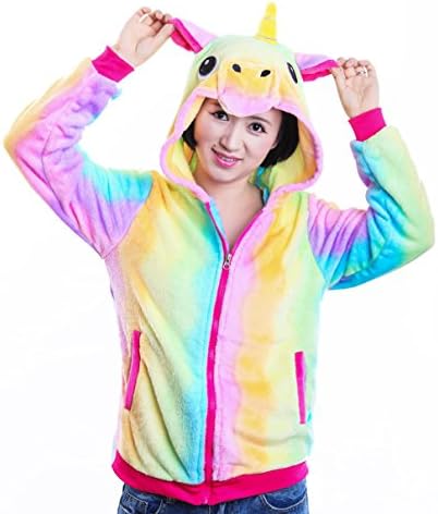 Unicorn Hoodie Sweatshirt for Girls Juniors Kids Cartoon Costume Jackets