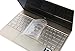 Ultra Thin TPU Keyboard Cover Skin Compatible HP Spectre x360 2-in-1 15.6