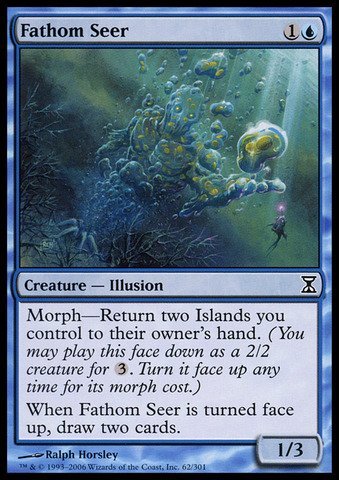 Magic: the Gathering - Fathom Seer - Time Spiral