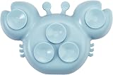 PandaEar 2-Pack Silicone Baby Plate with Suction and 2 Spoons Crab view 8
