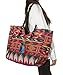 Pink Cute Hippie Everyday Tote Aztec Shoulder Bag Boho Casua Floral Cotton Lightweight Large Embroidered