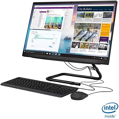 2021 Newest Lenovo 23.8-inch FHD Non-Touch All-in-One Desktop Computer, Intel Pentium Gold G6400T Processor 3.4 GHz, 16GB RAM, 512GB SSD, Webcam, WiFi, DVD, Windows 10 Home + Oydisen Cloth 6 2021 Newest Lenovo 23.8-inch FHD Non-Touch All-in-One Desktop Computer, Intel Pentium Gold G6400T Processor 3.4 GHz, 16GB RAM, 512GB SSD, Webcam, WiFi, DVD, Windows 10 Home + Oydisen Cloth