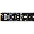 Xiwai PCI-E4.0 2280mm M.2 M-Key to Oculink SFF-8612 SFF-8611 Converter Vertical Host Adapter for NVME U.2 SSD eGPU