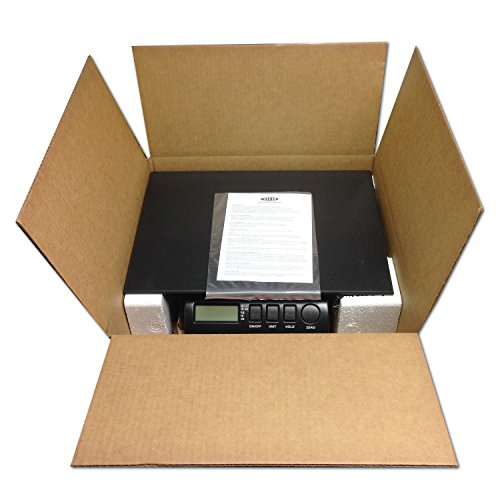 ZIEIS | 70 Lb. Capacity | Digital Postal Scale | ZIEIS BigTop 16" x 12" Dura Platform | Z-SEAL | 110V Adapter | 0.5 Ounce Accuracy