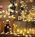 Viewpick LED Star String Lights 50 Christmas Lights Xmas Warm White Star Twinkling Fairy Lights Battery Operated Lights for Princess Castle Play Tents Princess Tent Bedroom Children Room Decoration