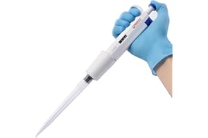 2-10ML High Precision Micro Pipette - FOUR E'S SCIENTIFIC Single Channel Pipette Adjustable Variable Volume Pipette for Labor