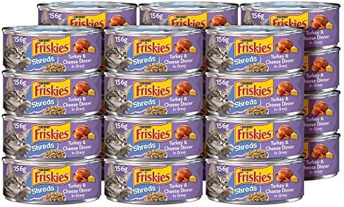 Purina Friskies Turkey And Cheese Wet Cat Food, Ounce (24
