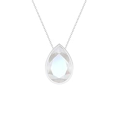 LUSTRE AND LIGHT Pear Shape Natural Rainbow