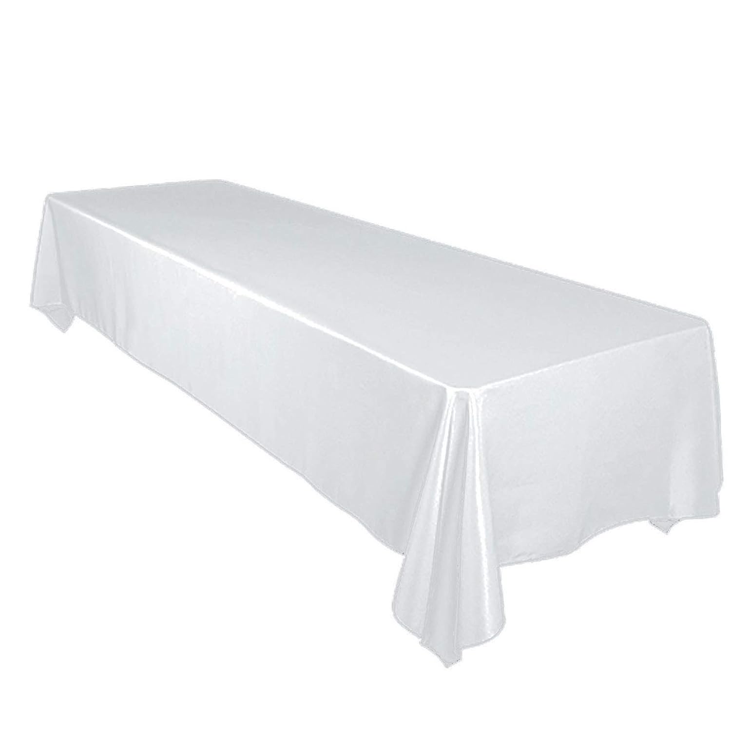 Best white satin table cloth
