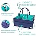 MI RISINGSTAR Baby Diaper Caddy Organizer for Changing Table - Large Portable Nursery Storage Bin for Diapers and Baby Essentials - Baby Shower Gift for Boy or Girl