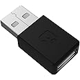 USB Data Blocker Pro, Power only Security Converter to Protector, Charge Only to Block Data and Stop Syncing Defender Against Juice Jacking, USB-A Female to USB A Male Adapter with Smart chip