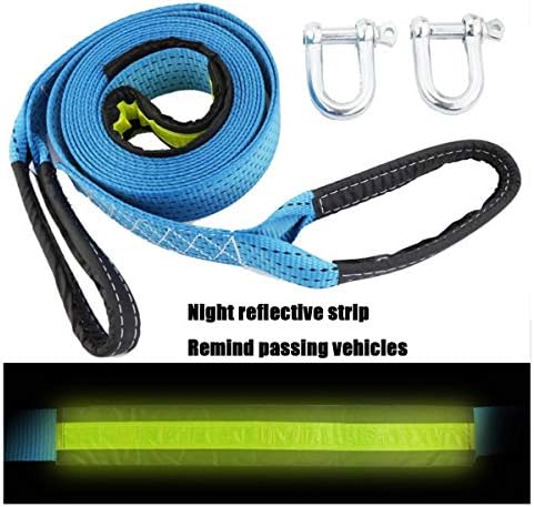 車のロープがけん引 車けん引ロープ 高強度ナイロン牽引ロープ 2つの安全フック付き 最大引張力lb ハンドツールアクセサリー Size 3m 8t B084qp7r77 1 402円 新入荷 流行 登場大人気アイテム 新作製品 世界最高品質人気