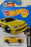 Hot Wheels 2016 Nightburnerz Custom '01 Acura Integra GSR 89/250, Yellow